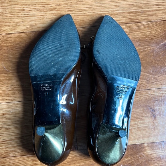 Sportmax brown patent leather kitten heel - size IT 38 (US 8) - Picture 5 of 9